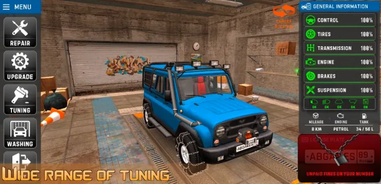 Russian Car Driver UAZ Hunter screenshot 4 of 6